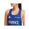 adidas Team Tanktop Damen Blau - blau