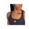 adidas Sport-BH Damen Schwarz - schwarz
