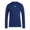 adidas Techfit Longsleeve Blau - blau