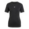 adidas TechFIT T-Shirt Damen Schwarz - schwarz