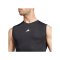 adidas Techfit Tanktop Schwarz - schwarz