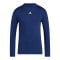 adidas Techfit Longsleeve Kids Blau - blau