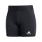 adidas Techfit Volleyball Short Schwarz Weiss - schwarz