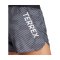 adidas Terrex Allover Print  Short Damen Schwarz - schwarz