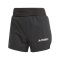 adidas Terrex Pro Short Damen Schwarz - schwarz