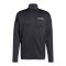 adidas Terrex Xperior Climawarm Light Fleece Jacke Schwarz - schwarz
