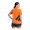 adidas T-Shirt Damen Orange - orange
