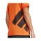 adidas T-Shirt Damen Orange - orange