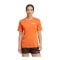 adidas T-Shirt Damen Orange - orange