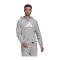 adidas Three Bar Future Icons Hoody Grau - grau
