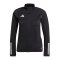 adidas Tiro 23 COM Trainingsjacke Kids Schwarz - schwarz