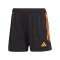 adidas Tiro 23 Club Short Damen Schwarz Lila - schwarz