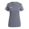 adidas Tiro 23 Trikot Damen Grau Weiss - grau