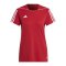 adidas Tiro 23 Trikot Damen Rot Weiss - rot