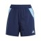 adidas Tiro 24 Competition Downtime Short Damen Blau - blau