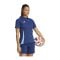 adidas Tiro 24 Competition Poloshirt Damen Blau - blau