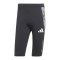 adidas Tiro 24 Competition Short Schwarz Grau - schwarz
