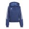 adidas Tiro 24 Hoody Damen Blau Weiss - blau