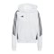 adidas Tiro 24 Hoody Damen Weiss Schwarz - weiss