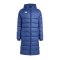 adidas Tiro 24 Long Coachjacke Blau Weiss - blau