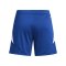 adidas Tiro 24 Short Damen Blau Weiss - blau
