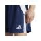 adidas Tiro 24 Short Damen Blau Weiss - blau