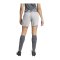 adidas Tiro 24 Short Damen Grau Weiss - grau
