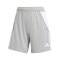 adidas Tiro 24 Short Damen Grau Weiss - grau