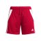 adidas Tiro 24 Short Damen Rot Weiss - rot