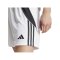 adidas Tiro 24 Short Damen Weiss Schwarz - weiss