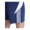 adidas Tiro 24 Short Dunkelblau Weiss - blau