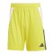 adidas Tiro 24 Short Gelb Weiss - gelb