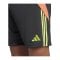 adidas Tiro 24 Short Schwarz Gelb - schwarz