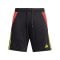 adidas Tiro 24 Short Schwarz Gelb - schwarz