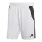 adidas Tiro 24 Short Weiss Schwarz - weiss