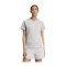 adidas Tiro 24 T-Shirt Damen Grau Weiss - grau
