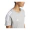 adidas Tiro 24 T-Shirt Damen Grau Weiss - grau