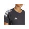 adidas Tiro 24 T-Shirt Damen Schwarz Weiss - schwarz