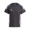 adidas Tiro 24 T-Shirt Damen Schwarz Weiss - schwarz