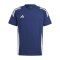 adidas Tiro 24 T-Shirt Kids Blau Weiss - blau