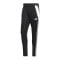 adidas Tiro 24 Trainingshose Slim Schwarz Weiss - schwarz