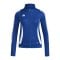 adidas Tiro 24 Trainingsjacke Damen Blau Weiss - blau