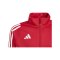 adidas Tiro 24 Trainingsjacke Kids Rot Weiss - rot