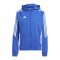 adidas Tiro 24 Windbreaker Damen Blau Weiss - blau