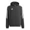 adidas Tiro 24 Windbreaker Kids Schwarz Weiss - schwarz