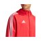 adidas Tiro 24 Windbreaker Rot Weiss - rot