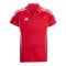 adidas Tiro 25 Competition Polo Kids Rot - rot