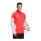 adidas Tiro 25 Competition Zip Top Rot Grau - rot