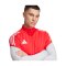adidas Tiro 25 Competition Zip Top Rot Grau - rot