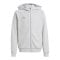 adidas Tiro 25 Travel Kapuzenjacke Kids Grau - grau